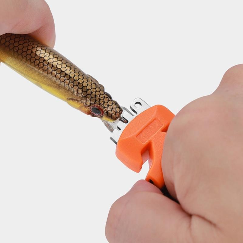 Ceramic Edges Line Trimmer Tool Adjustable Finger Band Stainless Steel Construction For Quick Lures Corrections And Secure Knots Small Fishing
