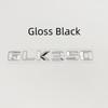 1pc 3d ABS GLK 260/300/350/400 Badge Sticker Car Rear Trunk Emblem Decal High-Quality Accessories