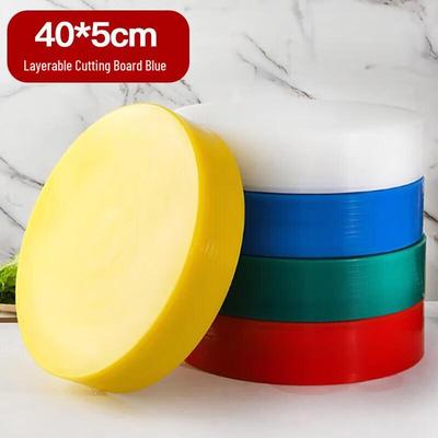 Multi-layer Round PE Cutting Board