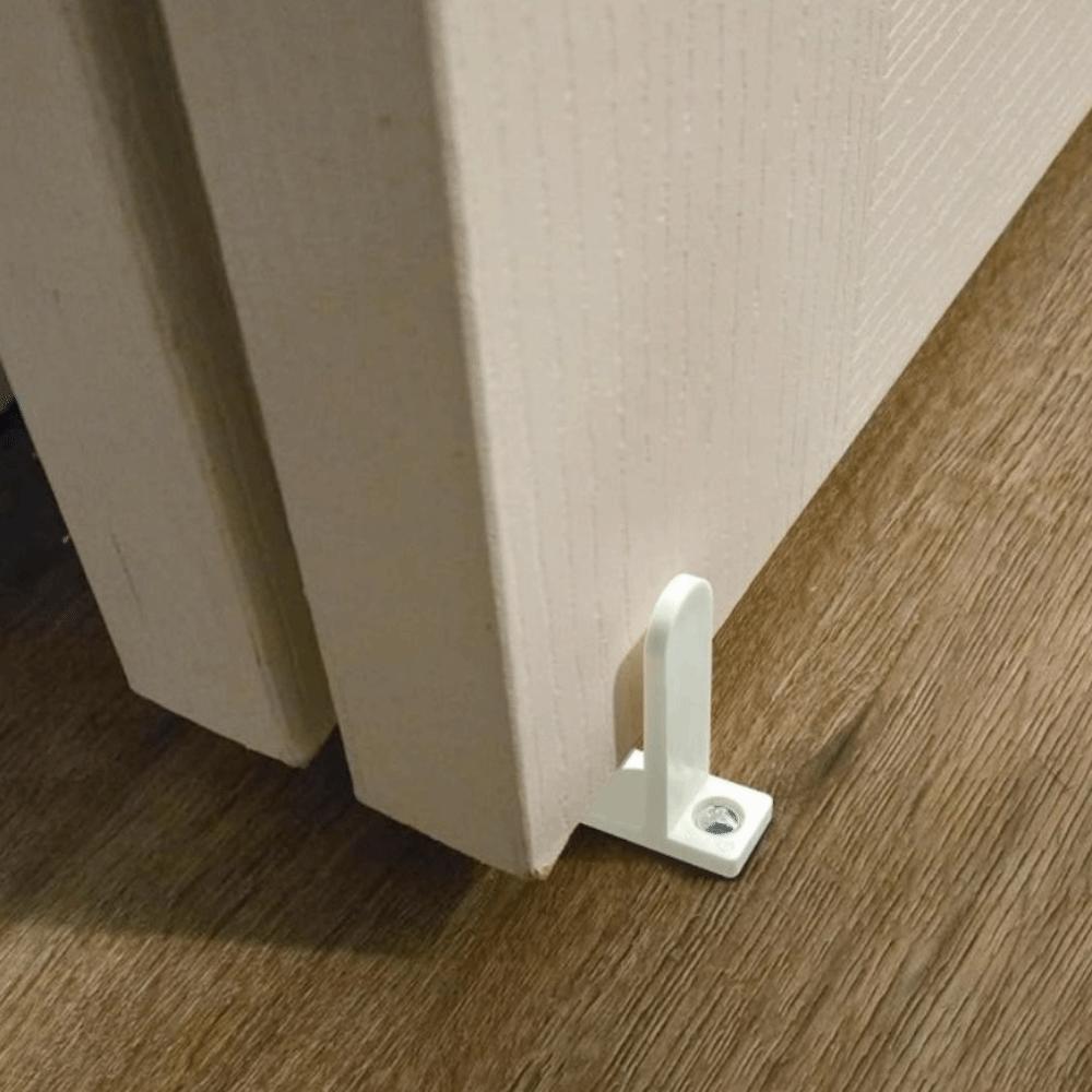 4pcs Easy Installation Sliding Door Guide Sliding Closet Door Guide  Smooth Operation