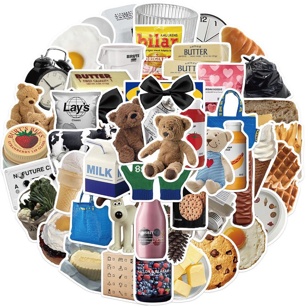 

Cute Graffiti Stickers For Phones Helmets Ipads And Journals Waterproof StyleA