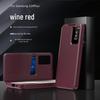 Samsung S26 Ultra Leather Case with Card Slot & Smart Sleep Window