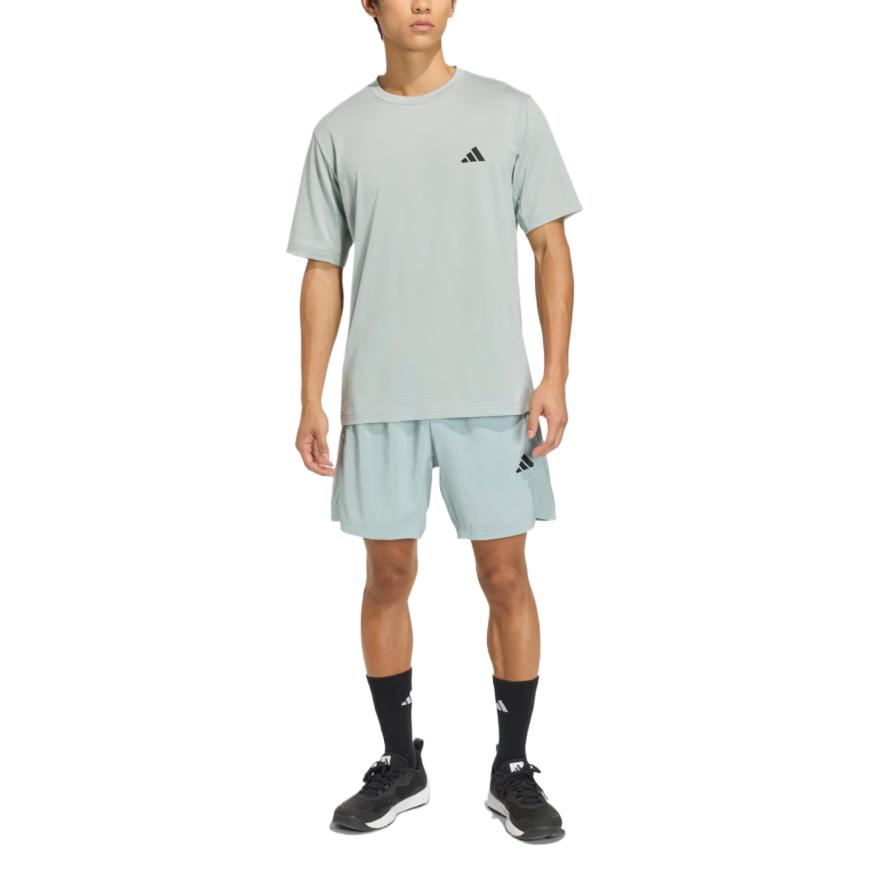 Adidas Comfortable Moisture-Wicking Quick-Dry Solid Color Sports Shorts Men shorts KD2952