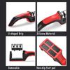 1 Piece Knife Sharpener 3/4 Segment Professional Knife Sharpening Stone Kitchen Handheld with Non Slip Base Kitchen Knives