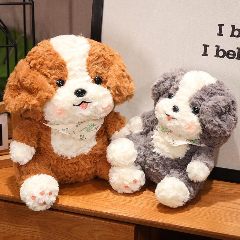 Border Collie Puppy Plush Doll - Cute Comfort Pillow & Birthday Gift for Children