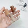 Clear 15/30/50Ml Square 15/30 Glass Perfume Bottle Spray Bottles Packaging Bottle Refillable Atomizer Travel Cosmetic Container