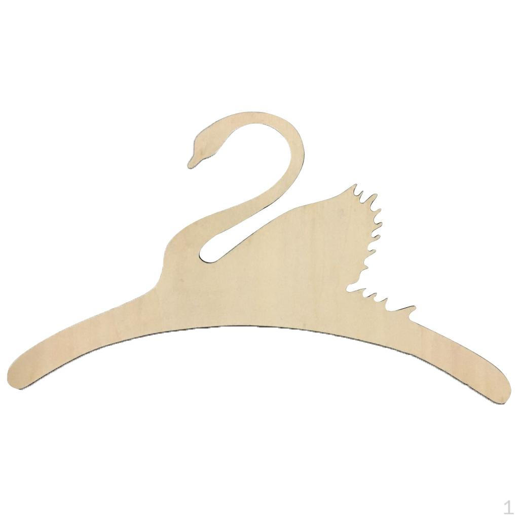 Heavy Duty Wood Clothes Coat Hanger Hook for Children baby