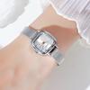 Niche Retro Fashion Square Small Dial Student Temperament Simple Watch Female Style Quartz Watch