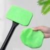 Car Window Cleaner Brush Kit  Windshield Cleaning Wash with Long Handle Tool Inside Interior Auto Glass Wiper for Car Accessorie