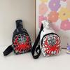 Cartoon Spider Web Lightweight Crossbody Bag for Kids - Cute Single Shoulder Bag for Boys & Girls