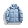 Couple Cotton-padded Fake Two-piece Coat Winter New Stand-up Collar Thickened Bread-padded Jacket Men's Cotton-padded Jacket
