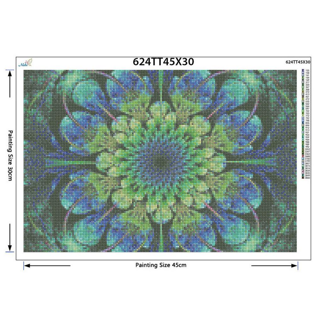 Diy Diamond Painting  Beautiful Pattern Flower Full Diamond Embroidery  Stitch Needlework Home Decor