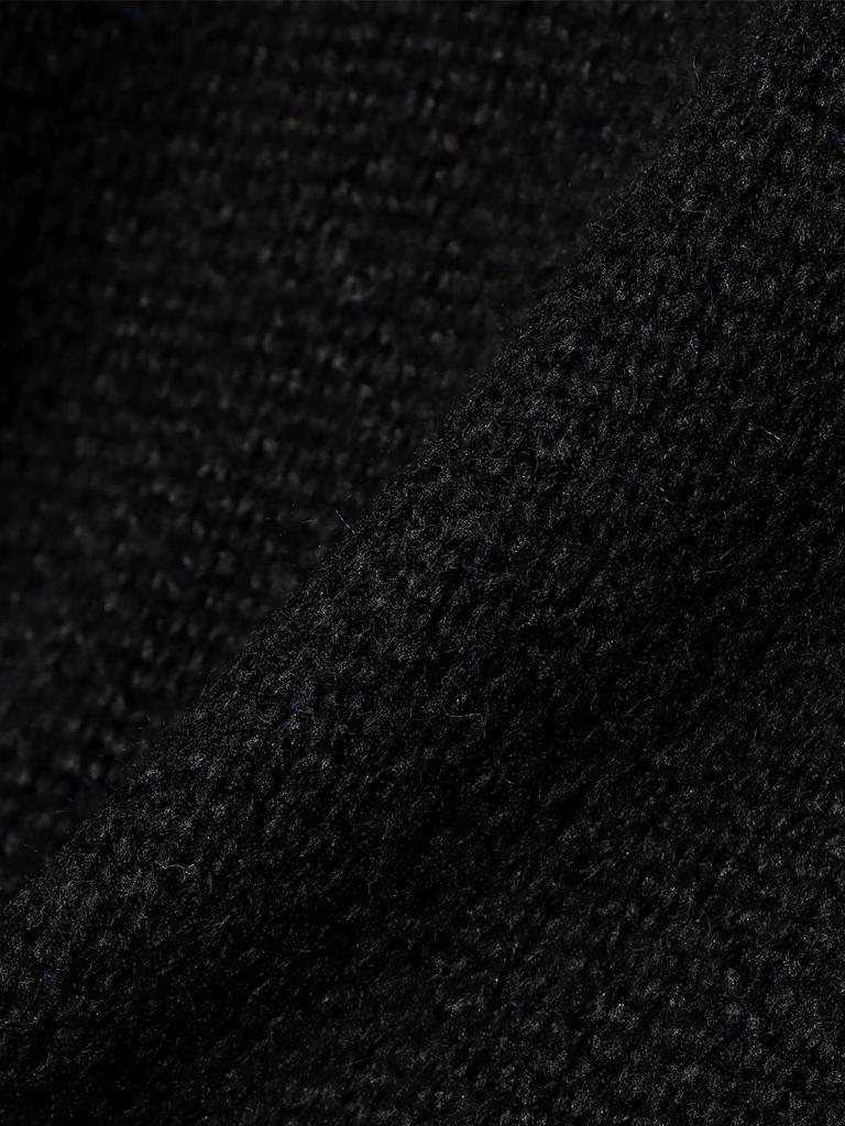 BEAMS HEART Men's Large Size Knit B-HEART Logo Knit BEIGE M