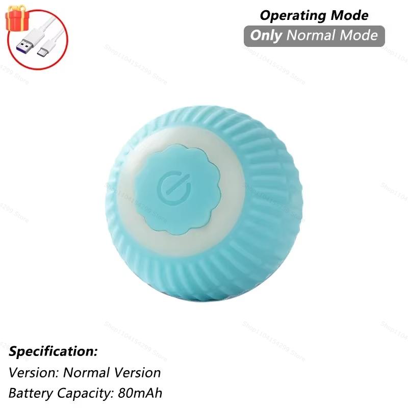 Interactive Toys for Cats Rechargeable Cat Exercise Wheel Interactive Cat Motion Toy Cat Pet Interaction Automatic Rolling Ball