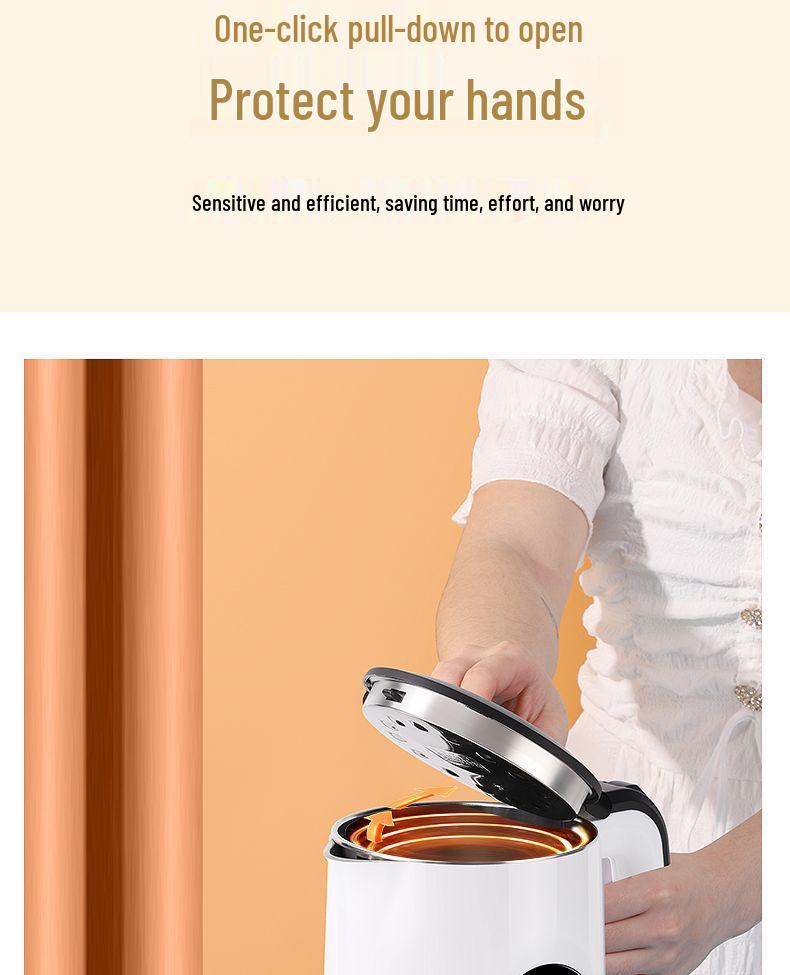 Insulated Electric Kettle with Auto Power-Off: Essential for Student Dorms