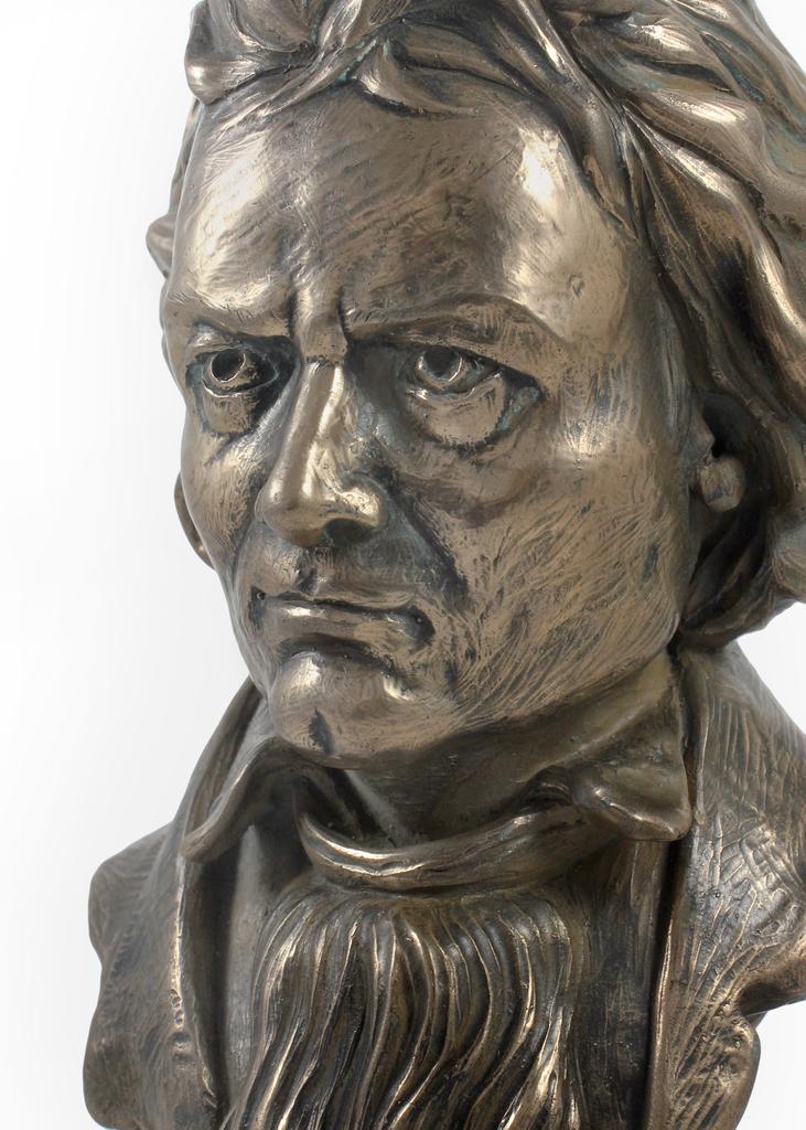 Ludwig van Beethoven - Marmorbüste, Statuette einer berühmten Persönlichkeit, Dekoration für Büro, Schule und Hotel von der Marke Art-Dog