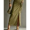 European and American Fashion New Pleated Holiday Style Thin Sexy Temperament Dress Women