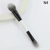 1/4PCS Multi-Functional Foundation Makeup Brush Double-ended Contour Brush For Beauty Blending Liquid Powder Concealer Cream