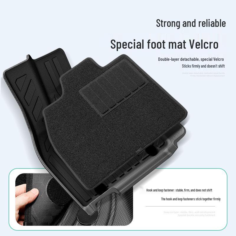 Floor Mats for 2023 Denza N7: All-TPE Mats, Trunk, & Waterproof Seat Back Mat