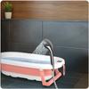 Vaschetta da Bagno Pieghevole Ricokids per Neonati e Bambini con Supporto, Termometro e Inserto, e