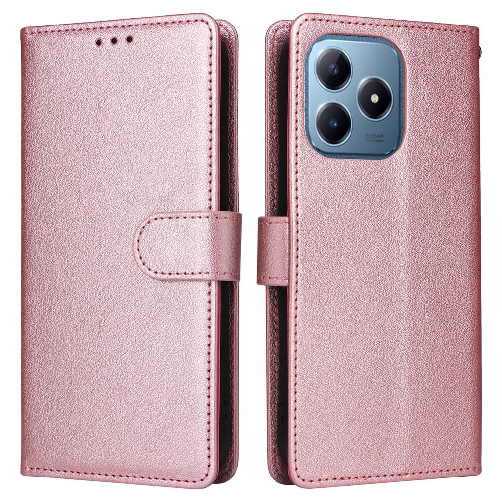 Wallet Phone Case for Realme Note 60/Note 60x 4G/ C61 4G/C61 (India) 4G/C63 4G/Narzo N63 4G PU Leather Cover