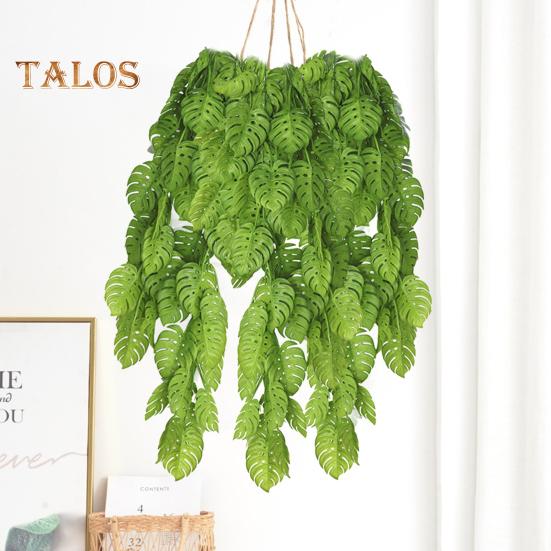 

Искусственный ротанг без полива, декоративная прозрачная текстура, отличная подвесная искусственная монстера, украшение на стену, реквизит для фотосъемки