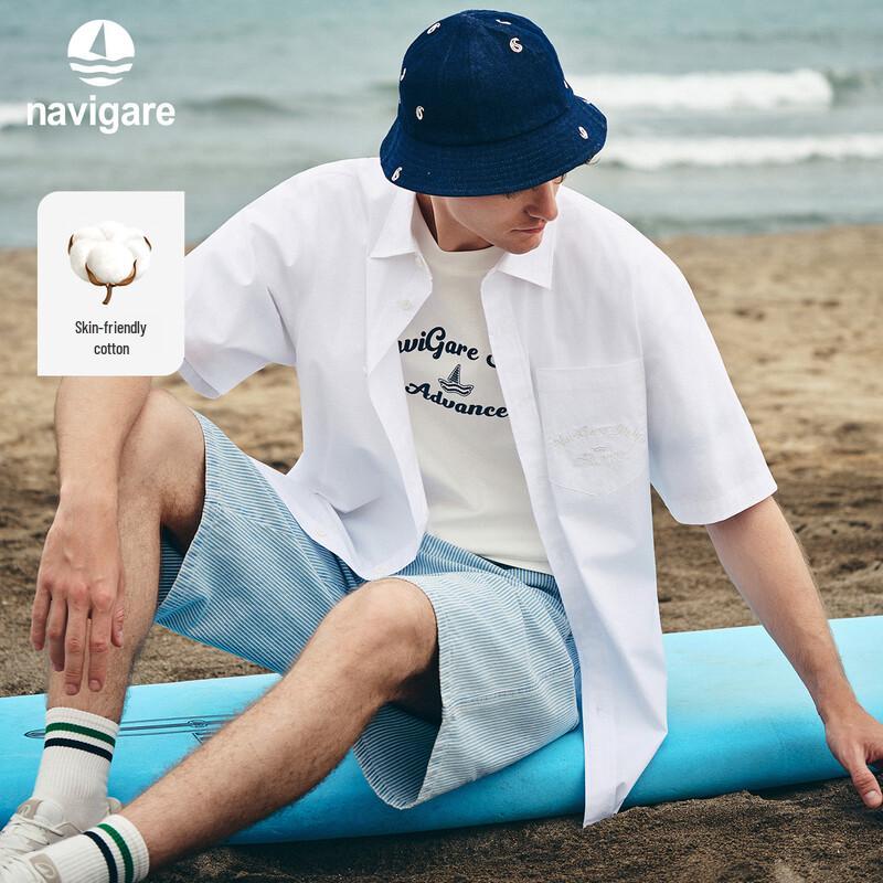 

Navigare Men s Summer Casual Short-Sleeve Polo Shirt XL/52