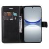 For Huawei Nova 12s 4G/nova 11/12 Lite 4G Case Solid Color Leather Mobile Cover Wallet Stand with Strap