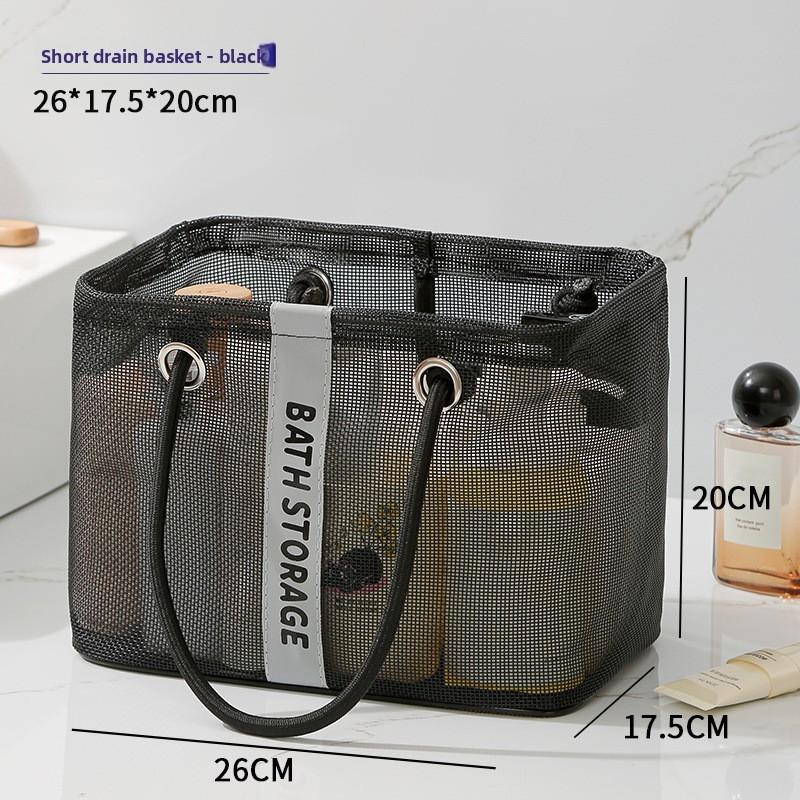 Travel Storage Organizer With Mesh Drainage For Cosmetics And Toiletries