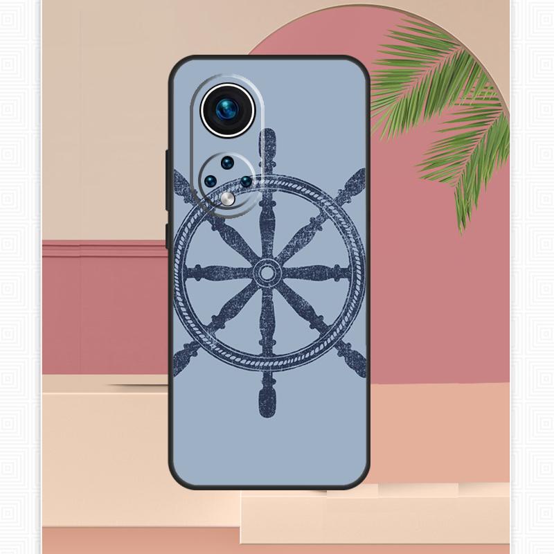 World Map Compass Nautical Case For Honor Magic 5 6 7 8 Pro Honor X9c X9b X9a X8b X8a X8c 50 70 90 400 200 Lite Cover