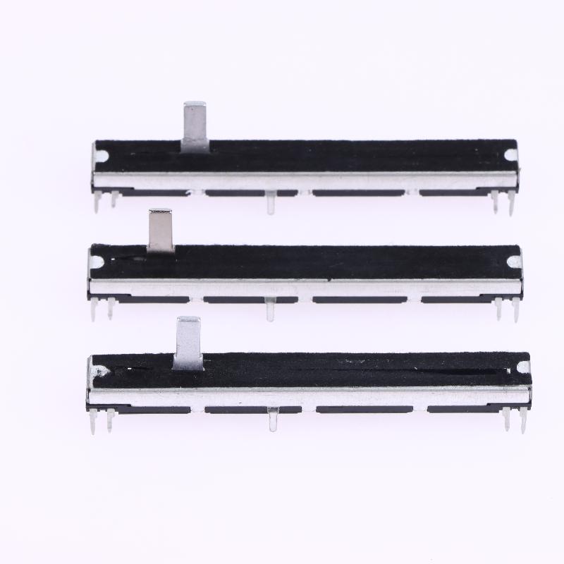 1Pcs 75Mm Straight Slide Potentiometer 8Pins A103 Double Fader A10K Soundcraft Efx8 Fader A10Kx2 A20Kx2 A50Kx2 B10Kx2 A103 A203