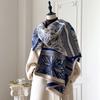 New  Luxury Autumn and Winter Cashmere Print Scarf Women Warm Pashmina Poncho Scarves Fashion Shawl Thick Foulard Bufanda