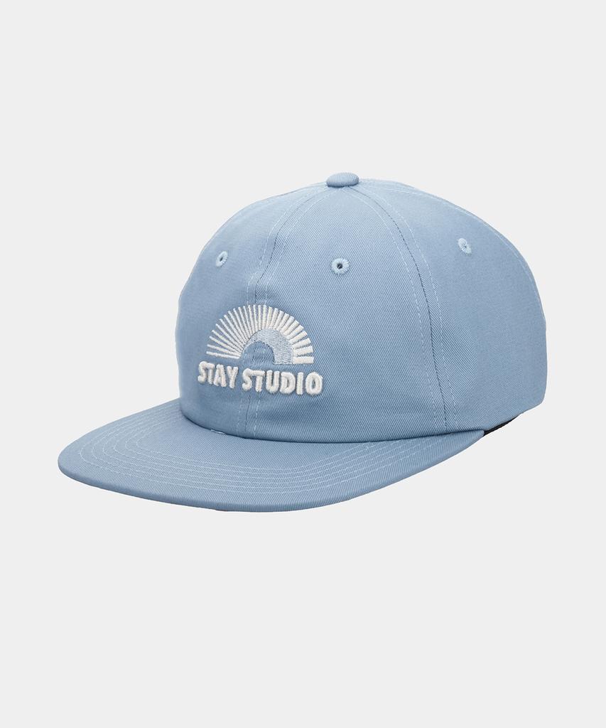 Lolenseupol Stay Studio Vintage Camp Cap Baby Blue