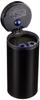 SEIWA Autozubehör Aschenbecher Solar Dose Asche 3 Longdrinkhalter Typ Schwarz mit LED W650