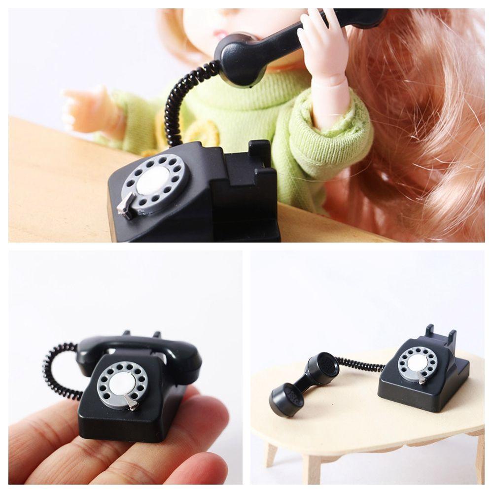 

Аксессуары для кукол, домашний декор, кукольный домик, мини-телефон, модель телефона «сделай сам»