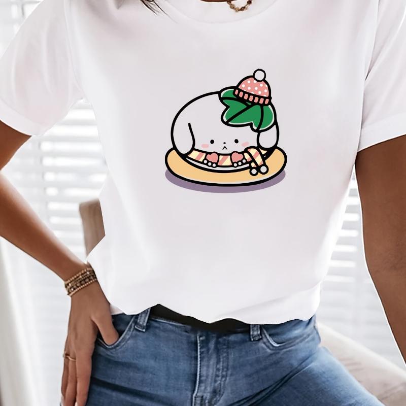 

Ruched Decor T-shirt - Fashionable Casual Soft Versatile Style XXL сірий