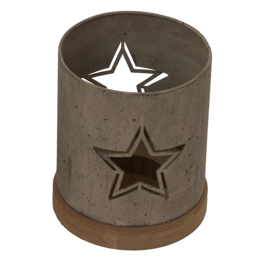 Hill Interiors Metal Star Candle Holder