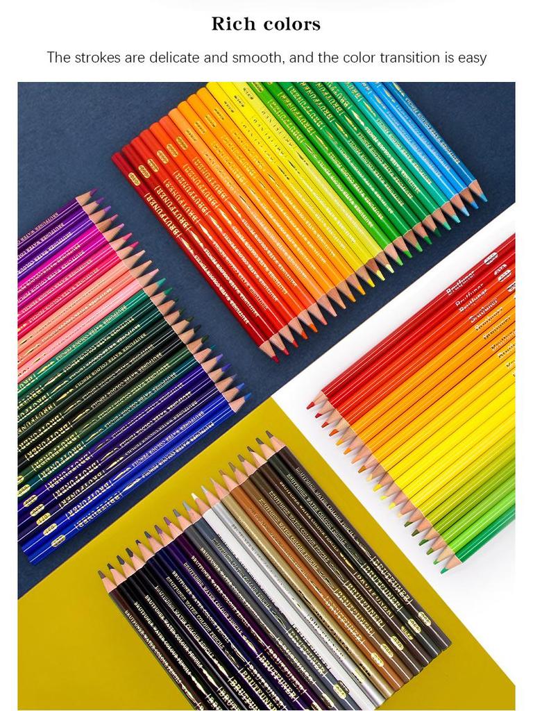 Exclusive Set: 260-Color Oil-Based Colored Pencils for Students & Graffiti Artists