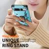 Anti -Drop Portable Finger Ring Fitted Case For Google Pixel 7 Pro Pixel7 Anti -Dust Stand Cell Phone Cover