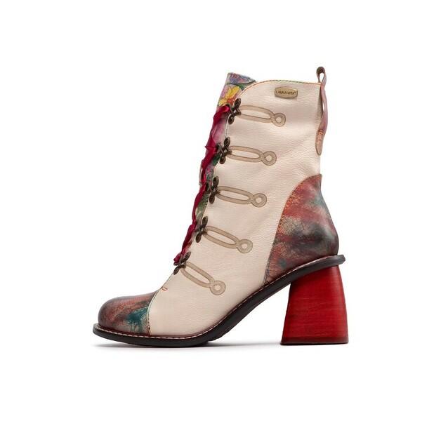 Ankle Boots Laura Vita Evcao 01E SL68259-1E Beige