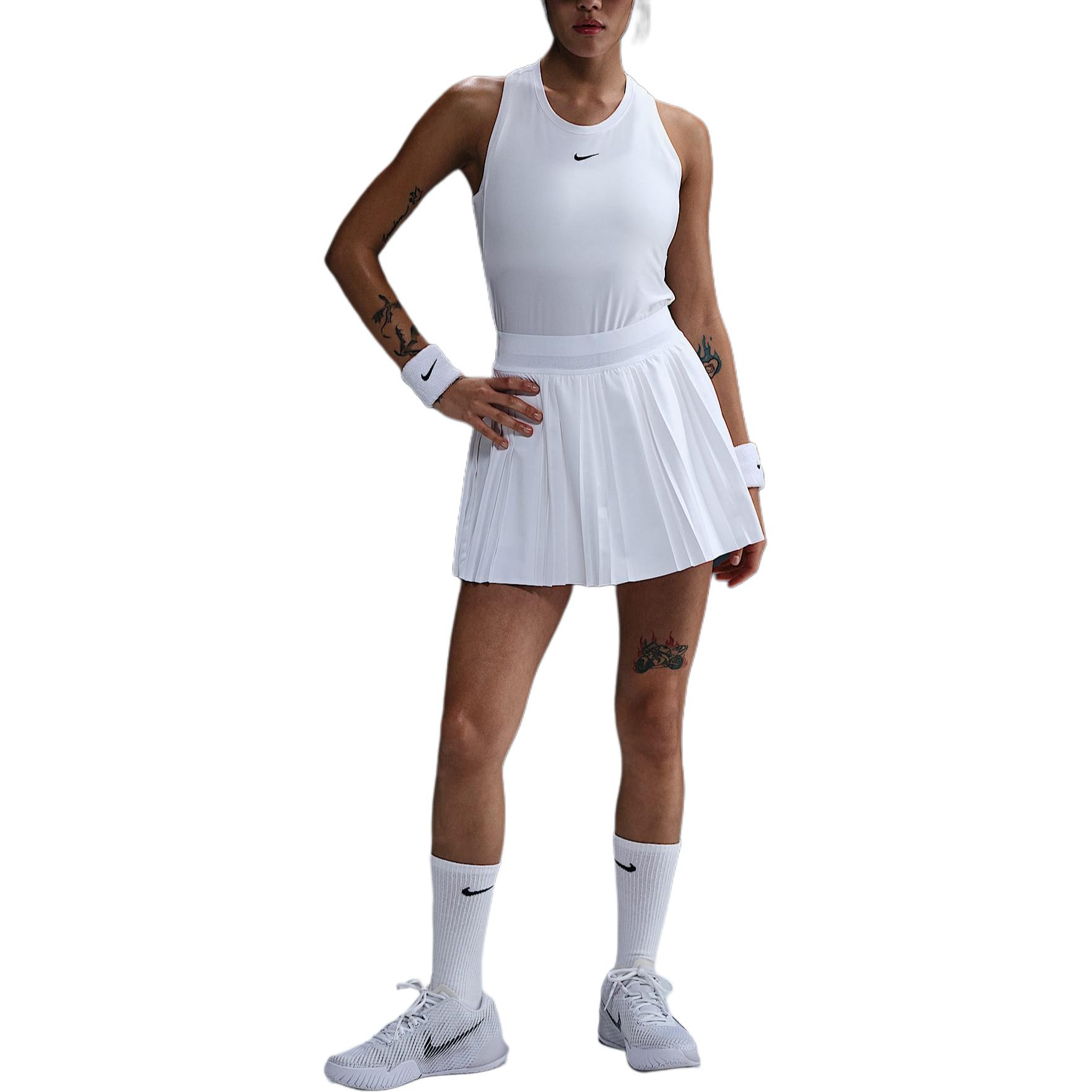 

New Nike Court Advantage Casual Shorts Women s White/White FZ6513-100 XL