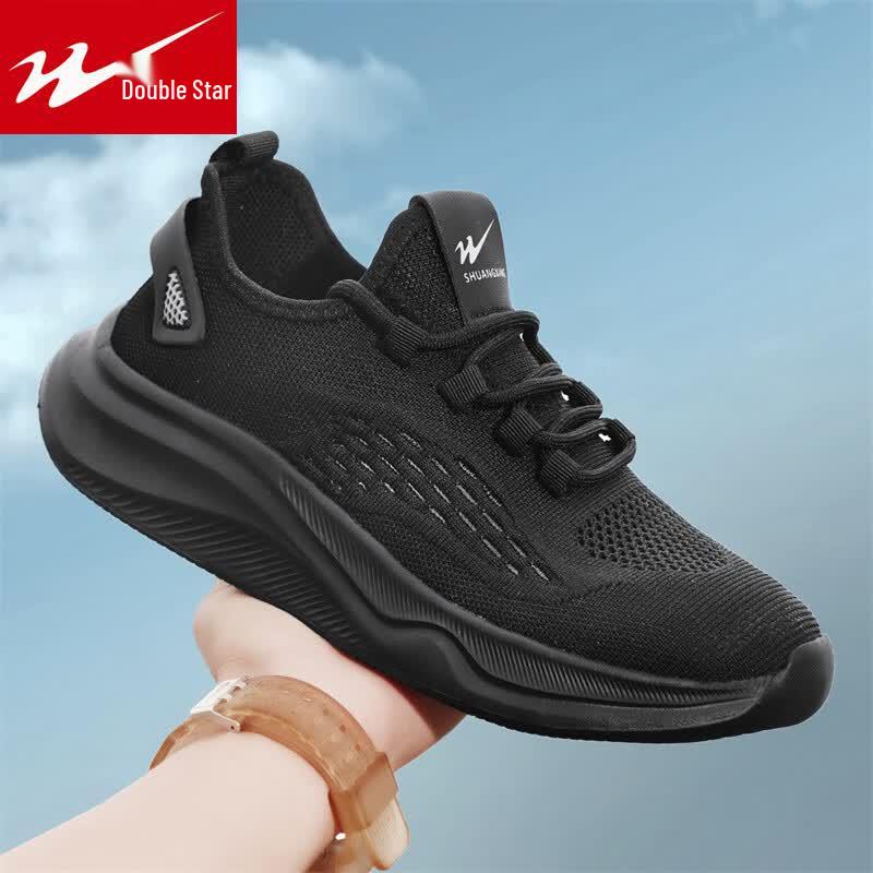 Shuangxing Men s Summer Mesh Casual Sport Shoes 42 чёрный