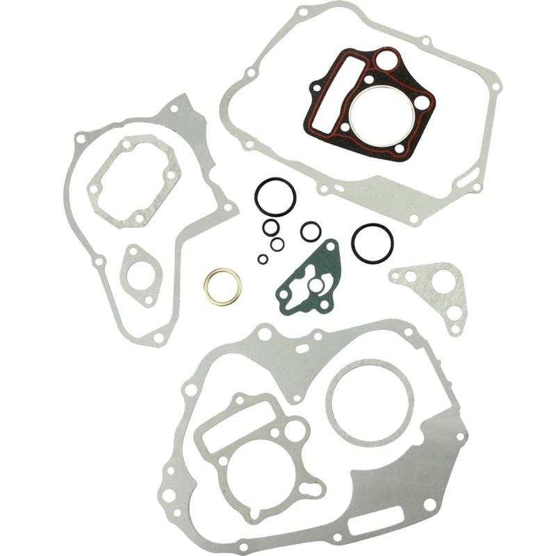 Kompatibilní pro motokáry 110CC Motokáry Motocykly Motor Válec motoru na horní straně klikové skříně Sada těsnění krytu spojky statoru