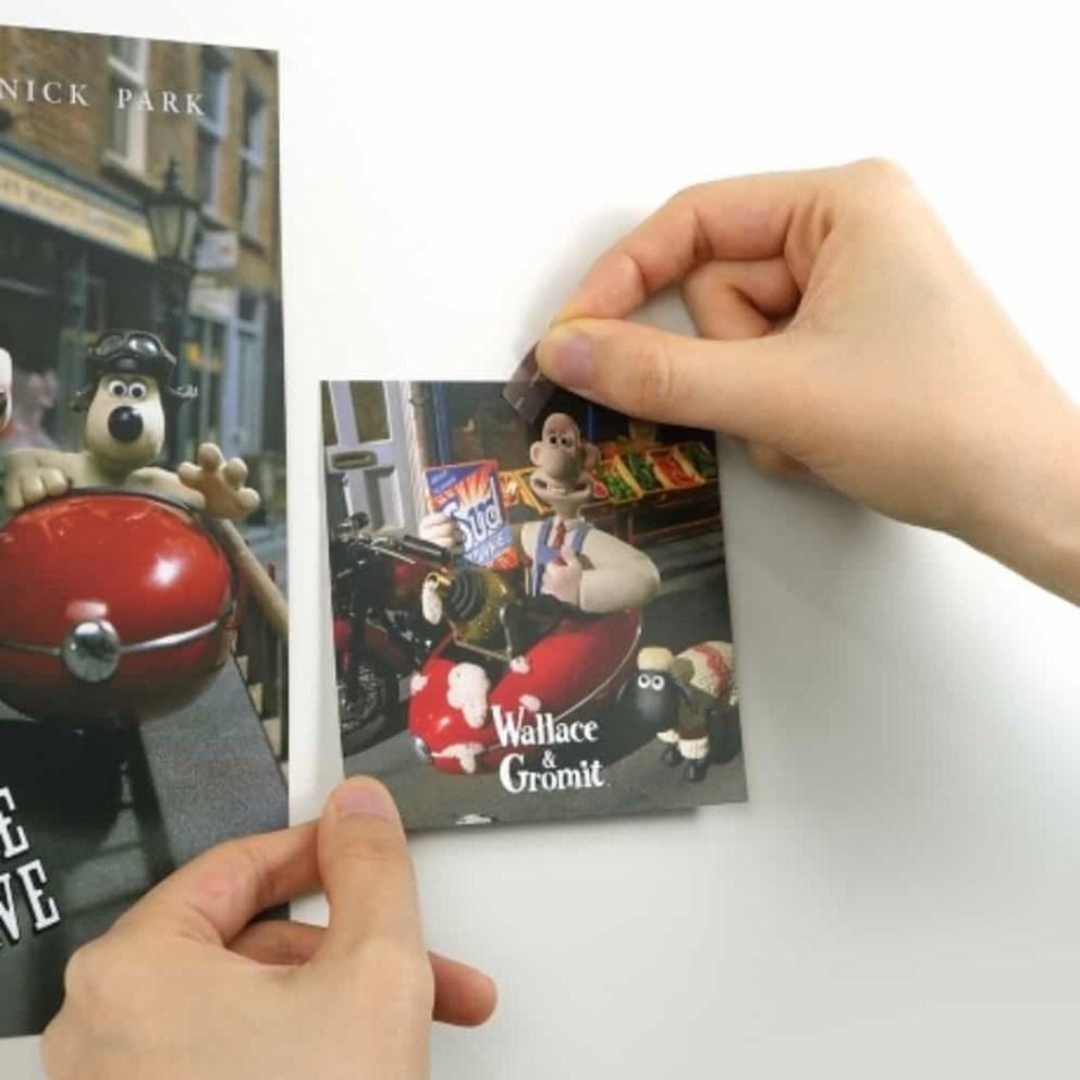 Wallace and Gromit Postcard Set Photo Card Pretty Postcard Photo Leaf mnk2+8PYB