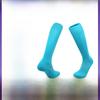 "Breathable Adult Sports Football Socks: Non-Slip, Sweat-Absorbent, Long, Solid Color for Spring and Summer"