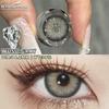 Eyeshare 2PCS New Fashion Color Contact Lenses Blue Glasses Lenses Brown Natural Beauty Lenses Green Fashion Lenses