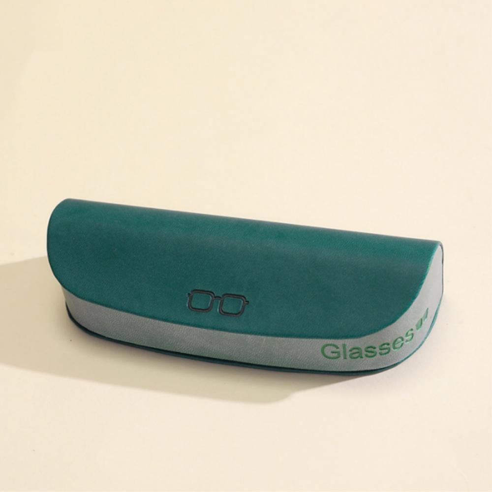 

Pu Leather Glasses Case Handmade Myopia Glasses Box Sunglasses Holder Portable Glasses Box For Daily Carry