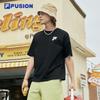 FILA FUSION Unisex Knit Short Sleeve T-Shirt
