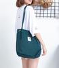 SCIONE New Solid Color Corduroy Four-button Buckle Canvas Female Bag Large Capacity Shoulder Bag