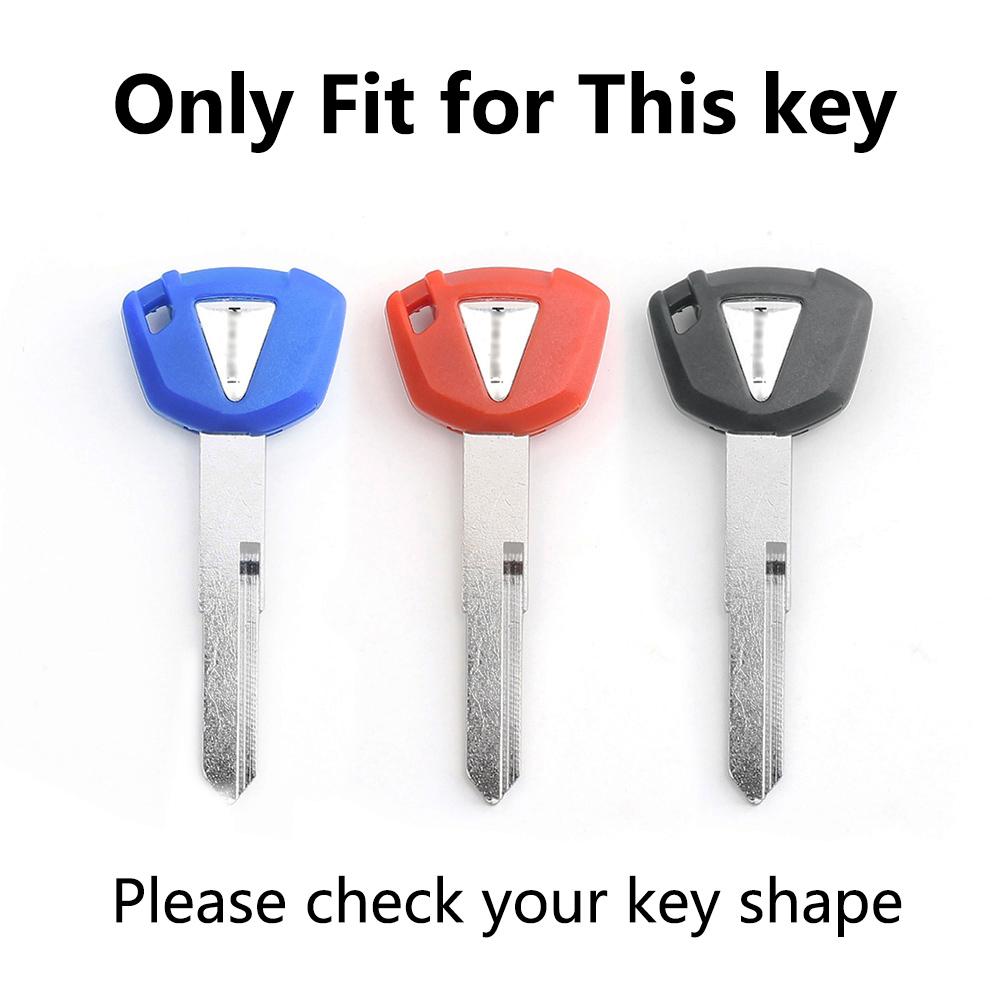 For Kawasaki ER-6F ER 6F ER6F Ninja 400 650 ZX-10R Versys 2026 Accessories Motorcycle Key Shell Key Case Cover Key Chain Keyring